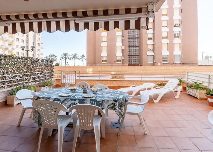 Seafront 1ª Linea Y 2 Piscinas Segur de Calafell