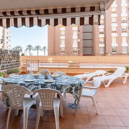 Seafront 1ª Linea Y 2 Piscinas Segur de Calafell