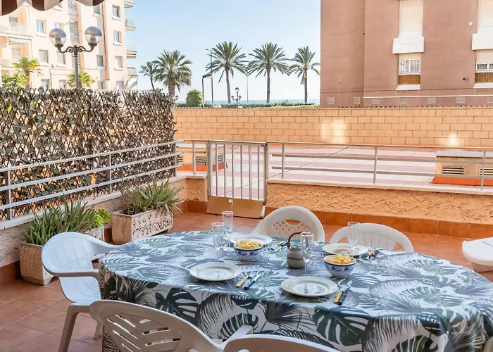 Seafront 1ª Linea Y 2 Piscinas Appartement